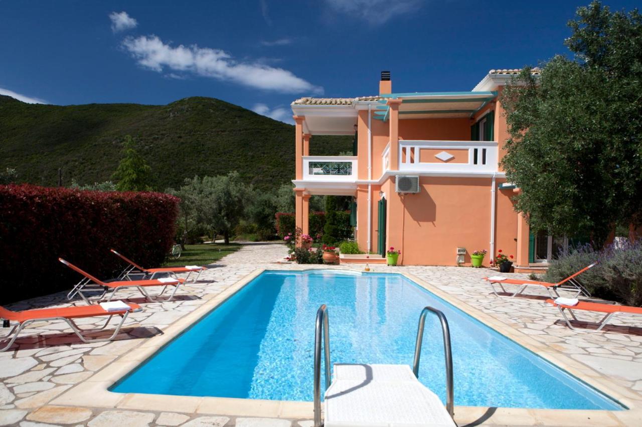 Pantheon & Danae Luxury Villas Syvota Exteriör bild
