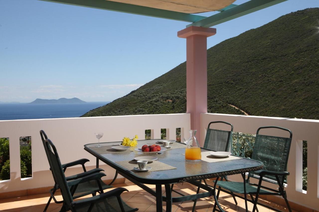 Pantheon & Danae Luxury Villas Syvota Exteriör bild
