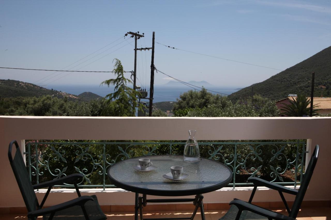 Pantheon & Danae Luxury Villas Syvota Exteriör bild