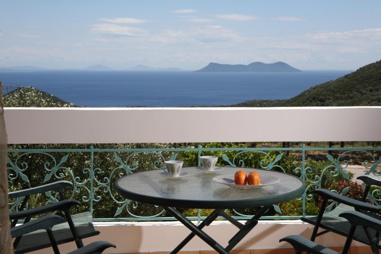 Pantheon & Danae Luxury Villas Syvota Exteriör bild