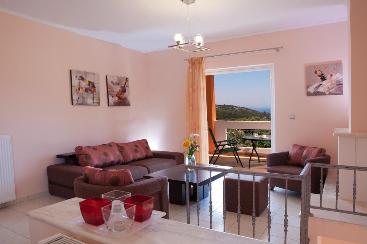 Pantheon & Danae Luxury Villas Syvota Exteriör bild