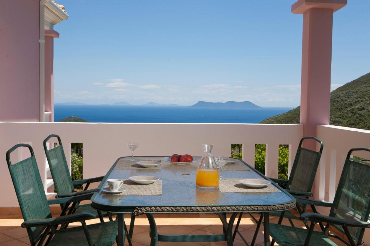 Pantheon & Danae Luxury Villas Syvota Exteriör bild